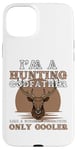 Coque pour iPhone 15 Plus Parrain de chasse pour homme Chasse drôle Chasseur de cerf