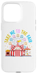 iPhone 15 Pro Max Take Me To State And County Fairs Pop Corn Ferris Wheel Case