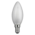 E14 CLASSIC Kronljus Matt 4W 2700K 400lm LED-Lampa