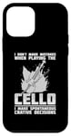 iPhone 12 mini Cello Instrument Funny Playing Musical Lesson Case