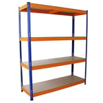 3 x S-RAX Metal Heavy Duty rayonnage 4Tier 1,5 m large Garage unités d’entreposage d’étagères