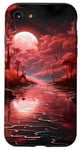 Coque pour iPhone SE (2020) / 7 / 8 Pin Tree Autumn Night Forest Scène