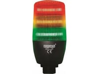 Multifunksjonell, Trefarget Led-Signalsøyle Med Summer, 55 Mm, Pls, 24V Ac/Dc T0-If5t024zm05