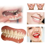 Whitening Upper Lower Veneers Teeth Smile Dentures Paste False Teeth  Adult