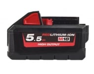 Batterie M18 HB55 18V 5.5Ah High-Output Red Lithium MILWAUKEE - 4932464712
