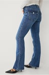 Gina Tricot - Jeans Y2k Low Bootcut - Blå