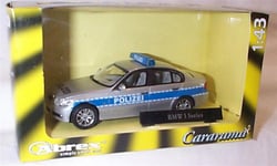 cararama abrex polizei B.M.W 3 series car 1.43 scale diecast model