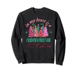 In My Heart Is A Christmas Xmas Tree Farm Vintage Clothing Sweatshirt