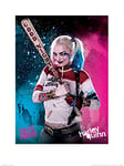 Pyramid International Suicide Squad (Harley Quinn) -Art Print 60 x 80cm, Paper, Multicoloured, 60 x 80 x 1.3 cm