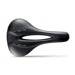 Selle Italia - Selle Vélo de Route, Cadre FeC Alloy Ø7, Selle Road Gran Turismo Duro-Tek, Confort Gel, Amortisseur, Femme, Noir, L2