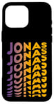 iPhone 16 Pro Max Jonas Tie Dye Groovy Hippie 60s 70s, Name Jonas Case