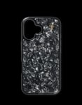 Ideal of Sweden iPhone 16 Plus Pearlized -kuori -musta