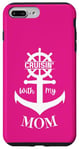 Coque pour iPhone 7 Plus/8 Plus Cruisin' With My Mom Ship Ocean Ports Sun Aging Fun Novelty