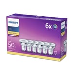 Philips LED Classic Spot - GU10 - 4.6 W - 355 Lumen - 6 stk.