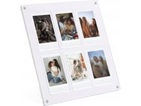 Ramme Loveinstant Rammestativ For 6 Bilder For Fuji Instax Mini 12 40 11 9 8 7 Evo Liplay Link / Hvit