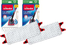 Vileda 1-2 Spray Mop Refill, Pack of 2, Head Replacements,...