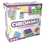 Asmodee - Chromino - Edition en Bois - Jeu de Société - Jeu de Dominos de Couleur en Bois - Jeu Adulte et Enfant à partir de 6 Ans - Jeu Famille 1 à 8 Joueurs - 30 Min - Version Française