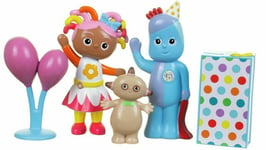 In The Night Garden Figures IgglePiggle,Upsy Daisy, Makka Pakka  Party Gift Set