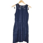 Robe courte Superdry  robe courte  34 - T0 - XS Bleu