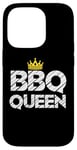 Coque pour iPhone 14 Pro BBQ Queen - Smoking Hot Grill Master, reine du grill