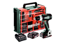 Perceuse-visseuse sans fil - BS 18 L Set - METABO - avec 2 batteries 18V2.0Ah - chargeur - coffret et accessoires - 614051710