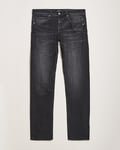 Replay Grover Straight Fit Stretch Jeans Washed Black