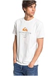 Quiksilver™ First Fire - T-Shirt - Homme - Blanc (Snow White), L