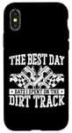 iPhone X/XS Dirt Track Racing Race Sprint Car Vintage The Best Day Days Case