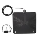 Digital TV Film Antenna 1080P 4K Thin 100Miles Indoor HD TV Aerial Wit Hot