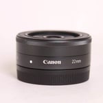 Canon Used EF-M 22mm f/2 STM Pancake Lens