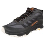 Mens Waterproof Walking Hiking Vibram Sole Trail Boots Moab Speed Mid Gore-Tex