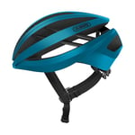 ABUS Aventor Racing Bike Helmet - Very Well Ventilated Cycling Helmet for Professional Cycling for Men and Women - Blue, Size S