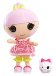 Lalaloopsy Littles Poupée Trinket Sparkles avec 1 Pelote de Laine chat – Poupée Princesse de 18 cm avec Tenue Rose & Chaussures, Emballage Maison Réutilisable, Dès 3 ans Amazon Exclusive