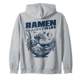 Ramen is Life, Manga Anime Otaku Japan Kawaii Ramen Zip Hoodie