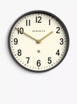 Newgate Clocks Mr Edwards Wall Clock, Dia.45cm, Moonstone Grey