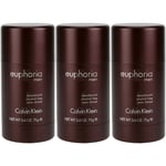 3-Pack Calvin Klein Euphoria Deostick 75ml, 75ml