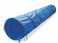 maxxpro Tunnel pour Agility Chien - Tunnel Chien avec Piquets de Terre - 2M - Bleu