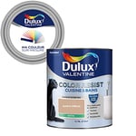 Ma Couleur Sur-Mesure par Dulux Valentine – Peinture Intérieure Murs, Plafonds, Boiseries - Palette Bien être, Cuisine & Bain Satin, Ambre Delicat, 0,75 L