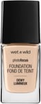 Wet N Wild, Photo Focus Foundation Dewy, Weightless Foundation with Nourishing a