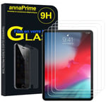 Lot 3 Films Verre Trempé de protection d'écran pour Apple iPad Pro 11 (2018) 11.0 A1934 A1979 A1980 A2013 - TRANSPARENT