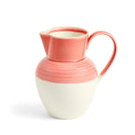 Royal Doulton Pitcher, Ideal for Everyday Use, Made of Durable Porcelain, 1815 Bright, 1.2ltr/40.6oz, Coral