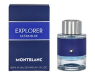 Montblanc Explorer Ultra Blue Eau de Parfum, 60 ml (Pack of 1)