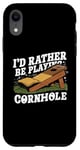 Coque pour iPhone XR Cornhole Player Corn Toss Bean Bag