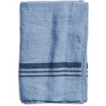 Duk LIMRICK i linné, stripe, Misty Blue