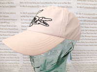 LACOSTE Light Fabric Baseball Cap Mens Size M Nude Pink Hat Sport Caps BNWT R£55