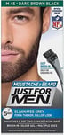 Just For Men Moustache & Beard Brush-In Colour Gel Dark Brown Black M-45