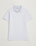 Filippa K Soft Lycra Polo T-Shirt Ice Blue