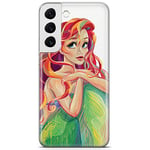 ERT GROUP Coque de téléphone Portable pour Samsung S22 Original et sous Licence Officielle Disney Motif Ariel 004 Parfaitement adapté à la Forme du téléphone Portable, partiel imprimé