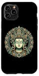 Coque pour iPhone 11 Pro Vajrayana Green Tara Goddess Bouddhisme Tibétain