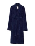 Hotel Velour Robe Morgonrock Blue Lexington Home